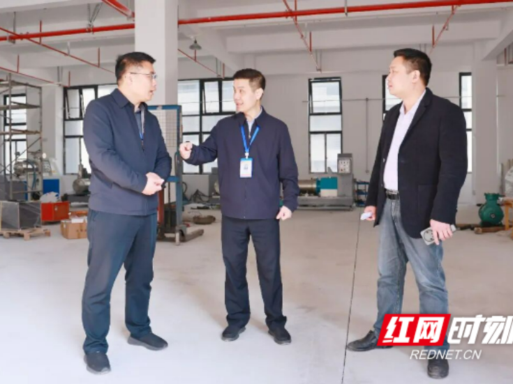 永州经开区：周润润调研园区项目落地情况