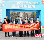 清朗金融网络，守护安心消费——中国农业银行永州分行开展3.15金融消费者权益保护教育宣传活动