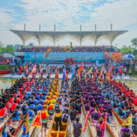 2026中国龙舟公开赛、湖南省龙超选拔赛暨国家非遗道州龙船赛在永州道县开幕