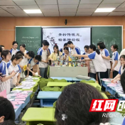 永州四中开展跨年级暖心祝福传递活动
