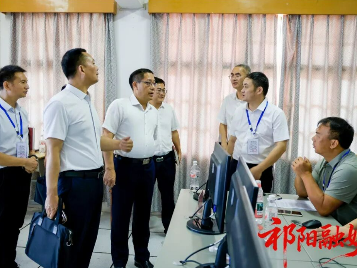 祁阳：蒋崇华、向子顺调研督导高考准备工作