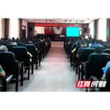 张家界：桑植县民族中医院集中学习全国“两会”精神