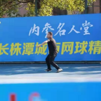 体育助力融城发展 长株潭城市网球精英赛湘潭站开赛