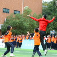 飞盘运动走进校园体育 体育湘军与吉联学子共同体验