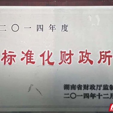 永兴县油麻镇财政所荣获“全省财政工作先进集体”称号