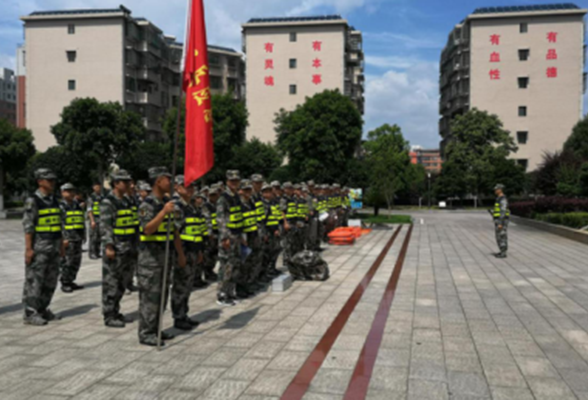 临武县召开2021年基干民兵应急连集合点验大会