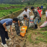 汝城县大坪镇：灾后重建 红色力量在一线