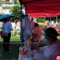 北湖区燕泉街道为辖区学校开学工作“保驾护航”