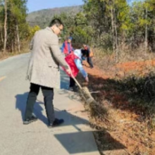 宜章县长村乡：新春大扫除，文明开新局