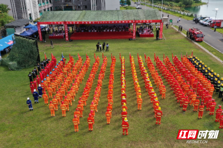 北湖区：以练备战 开展森林防灭火应急演练