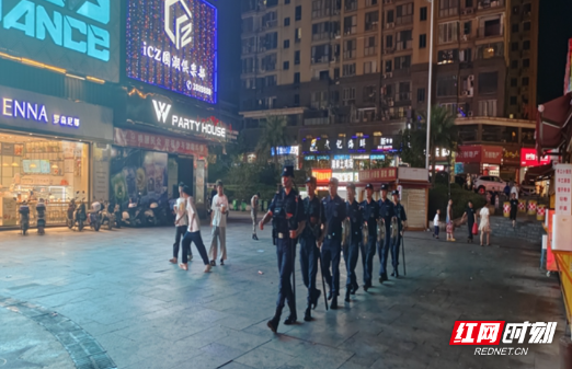 北湖公安：““零”点巡逻队  解决“夜市”治安大问题