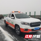 鏖战风雪  郴州高速力争打通“最后一公里”