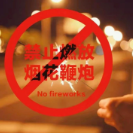 禁止燃放烟花爆竹  守护辖区安全