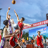 临武县万水乡：篮球赛（村BA）开赛点燃乡村活力