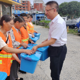 汝城县总工会高温关爱行动1700份礼包直达一线