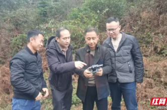 郴州市工信局联合铁塔公司赴狮子口开展通信基站选址