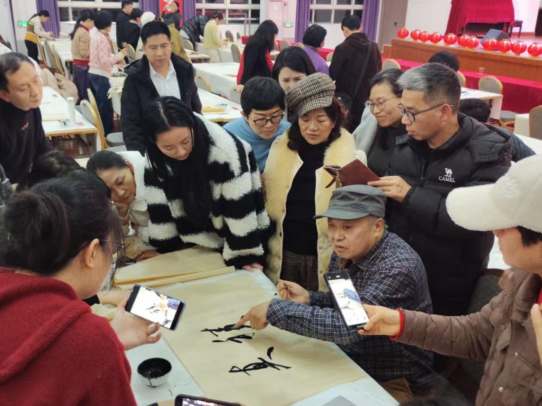 墨香润北湖 文脉传三湘 郴州北湖夜校第三期书法公益培训举行