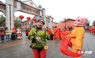 非遗闹春暖矿山 元宵团圆话初心