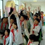 “桂阳星火”悦读团走进方元镇中心学校开展阅读关爱活动