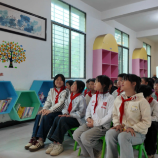 “桂阳星火”悦读团选调生成了孩子们的“好书友”