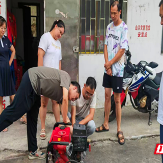 资兴市唐洞街道：汛期至 防汛忙