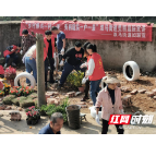 湘潭高新区妇联用巾帼“美”带动庭院“美” 点靓乡村振兴