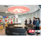 长沙市委两新工委专职副书记肖剑锋一行调研惠农网