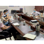 落实防疫要求 湘潭高新区组织人社局在行动