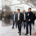 中国民族贸易促进会会长蓝军一行调研惠农网