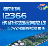 长图 | 湖南税务12366热线2021年度数据报告