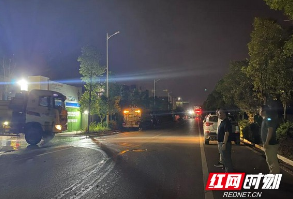 应对“蒸笼天”当好“守夜人”  望城经开区开展生态环保夜巡专项行动