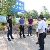 严管严控 游志华督查森林防火、消防安全工作