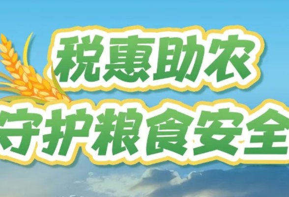 世界粮食日丨税惠助农 守护粮食安全}