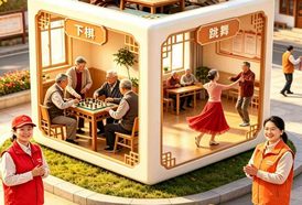 家门口的“新”解法③ | 空间“微改造”，银龄幸福“大跨步”