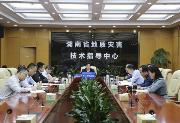 省厅召开全省地质灾害防治工作视频会议