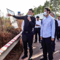 湖南省自然资源厅赴长株潭绿心中央公园奥体片区调研