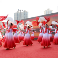 麓谷街道举行第十届广场舞大赛