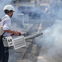 竹马塘社区开展“除四害”卫生活动