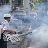 竹马塘社区：灭除四害 共享卫生城市