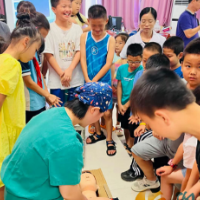 商贸城社区开展“预防溺水 救在身边”主题活动