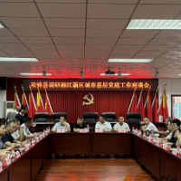 双峰县委组织部观摩望城坡街道长华社区党建工作