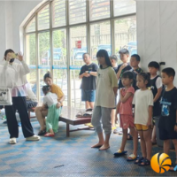 府后路社区开展“同心防溺水 全力护成长”安全主题活动