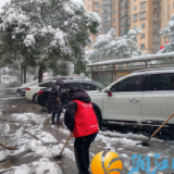 诚兴社区：铲冰除雪保畅通，情暖社区暖人心