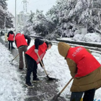 望城坡街道：以“雪”为令  清断木 扫积雪 守护平安暖民心