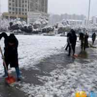 施家港社区：以雪为令齐上阵 踏雪而行暖人心