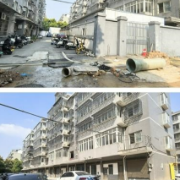 岳麓街道： 拆除历史违建 老旧小区“焕新颜”