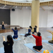 望岳街道万越社区：快乐运动享健康 幸福交流睦邻里