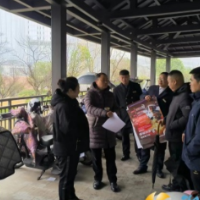 梅溪湖街道金滩社区开展“电动车违规充电”安全隐患排查工作