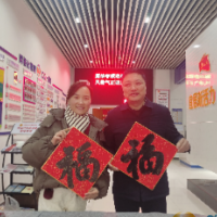 望城坡街道南家塘社区：开展“写春联、话清廉”主题活动