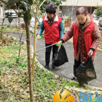 西湖街道黄泥岭社区：环境卫生大清扫，家园焕新颜